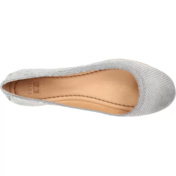 Frye Carson Ballet Flats for Women Featuring Premium Tumbled Leather with Leather Lining and Leather Outsole – 3/8" Heel