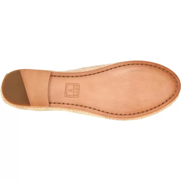 Frye Carson Ballet Flats for Women Featuring Premium Tumbled Leather with Leather Lining and Leather Outsole – 3/8" Heel