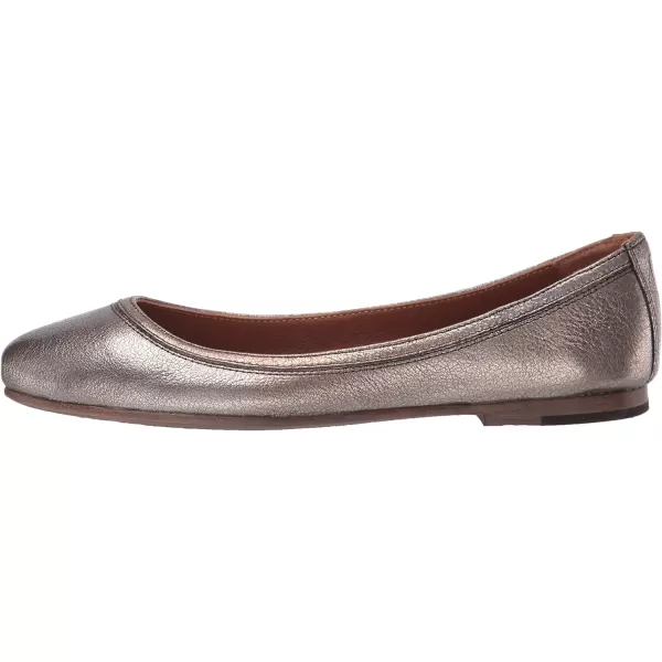 Frye Carson Ballet Flats for Women Featuring Premium Tumbled Leather with Leather Lining and Leather Outsole – 3/8" Heel