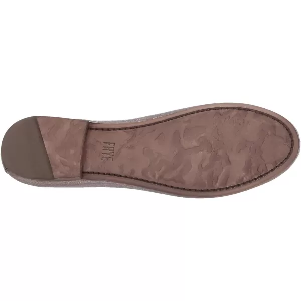 Frye Carson Ballet Flats for Women Featuring Premium Tumbled Leather with Leather Lining and Leather Outsole – 3/8" Heel