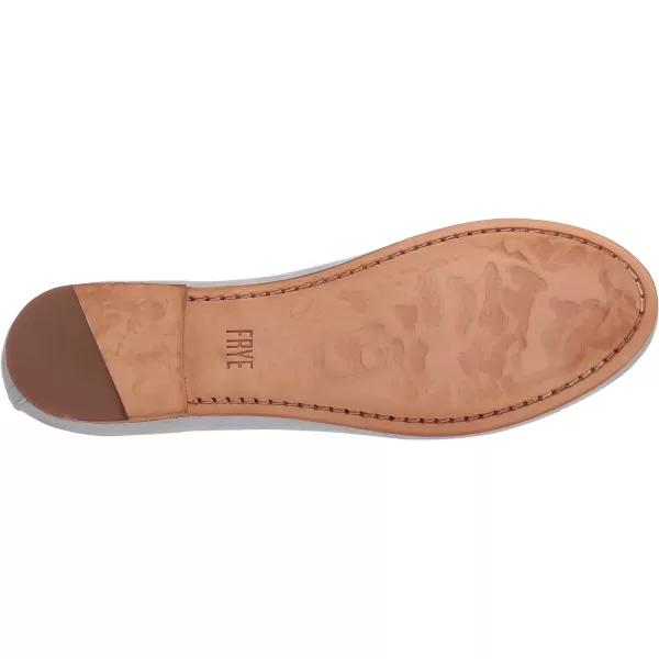 Frye Carson Ballet Flats for Women Featuring Premium Tumbled Leather with Leather Lining and Leather Outsole – 3/8" Heel