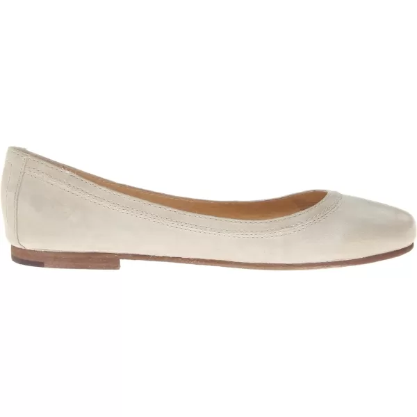 Frye Carson Ballet Flats for Women Featuring Premium Tumbled Leather with Leather Lining and Leather Outsole – 3/8" Heel