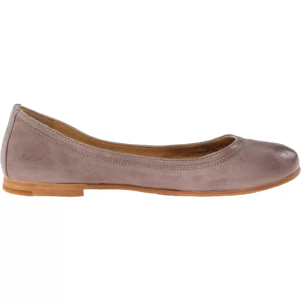 Frye Carson Ballet Flats for Women Featuring Premium Tumbled Leather with Leather Lining and Leather Outsole – 3/8" Heel