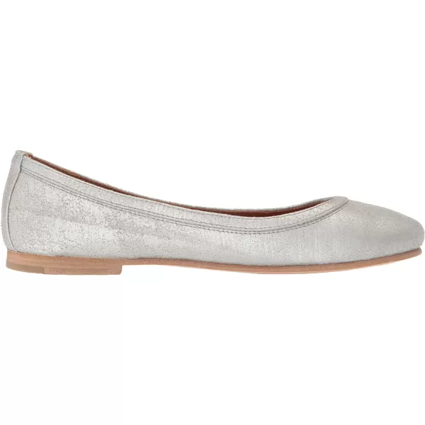 Frye Carson Ballet Flats for Women Featuring Premium Tumbled Leather with Leather Lining and Leather Outsole – 3/8" Heel