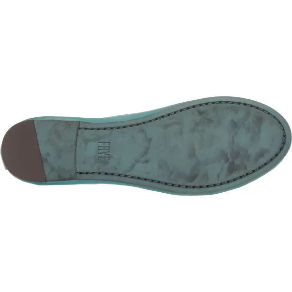 Frye Carson Ballet Flats for Women Featuring Premium Tumbled Leather with Leather Lining and Leather Outsole – 3/8" Heel