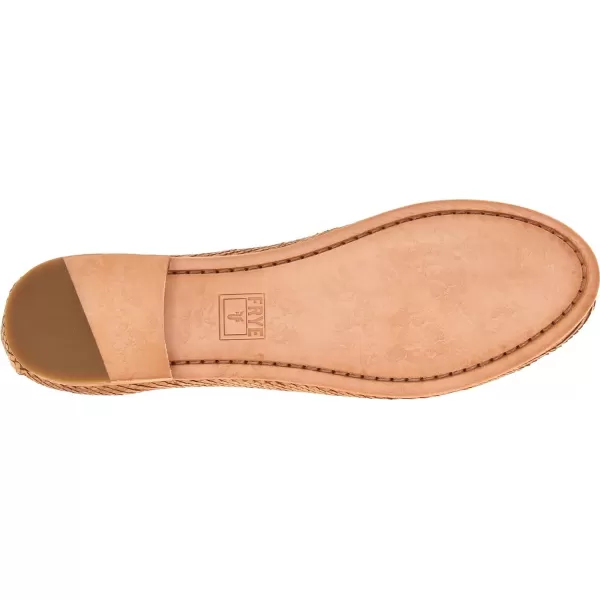 Frye Carson Ballet Flats for Women Featuring Premium Tumbled Leather with Leather Lining and Leather Outsole – 3/8" Heel