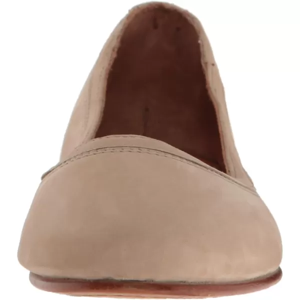 Frye Carson Ballet Flats for Women Featuring Premium Tumbled Leather with Leather Lining and Leather Outsole – 3/8" Heel