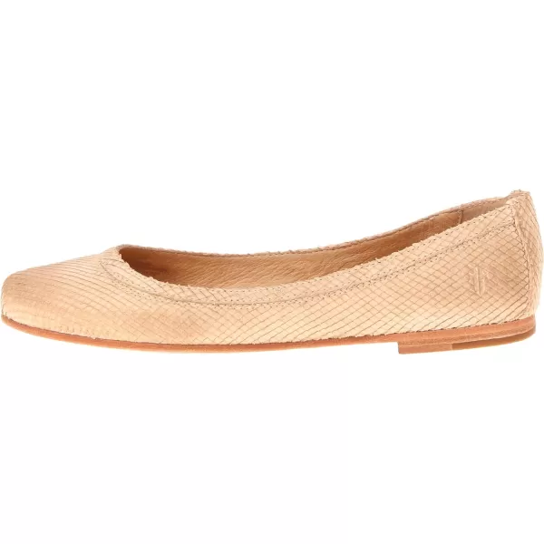 Frye Carson Ballet Flats for Women Featuring Premium Tumbled Leather with Leather Lining and Leather Outsole – 3/8" Heel