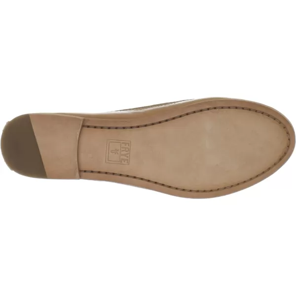 Frye Carson Ballet Flats for Women Featuring Premium Tumbled Leather with Leather Lining and Leather Outsole – 3/8" Heel