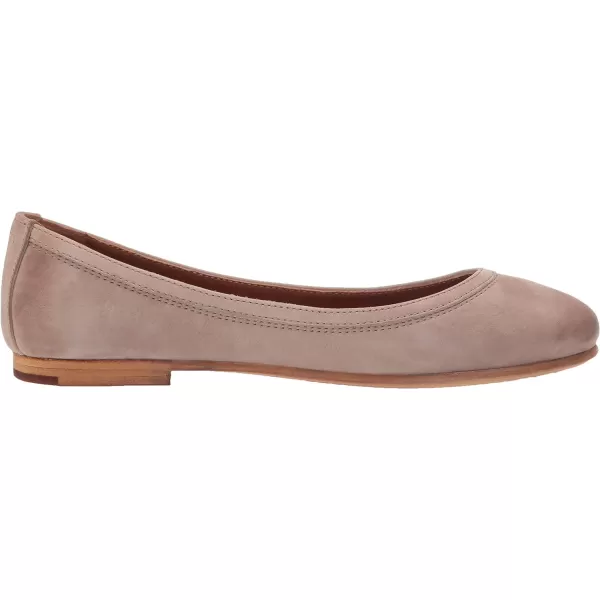 Frye Carson Ballet Flats for Women Featuring Premium Tumbled Leather with Leather Lining and Leather Outsole – 3/8" Heel