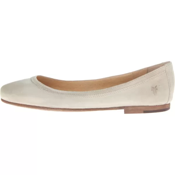 Frye Carson Ballet Flats for Women Featuring Premium Tumbled Leather with Leather Lining and Leather Outsole – 3/8" Heel