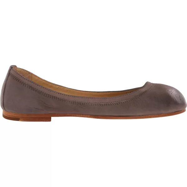 Frye Carson Ballet Flats for Women Featuring Premium Tumbled Leather with Leather Lining and Leather Outsole – 3/8" Heel