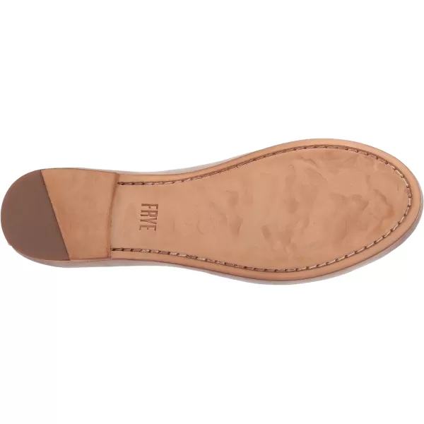 Frye Carson Ballet Flats for Women Featuring Premium Tumbled Leather with Leather Lining and Leather Outsole – 3/8" Heel