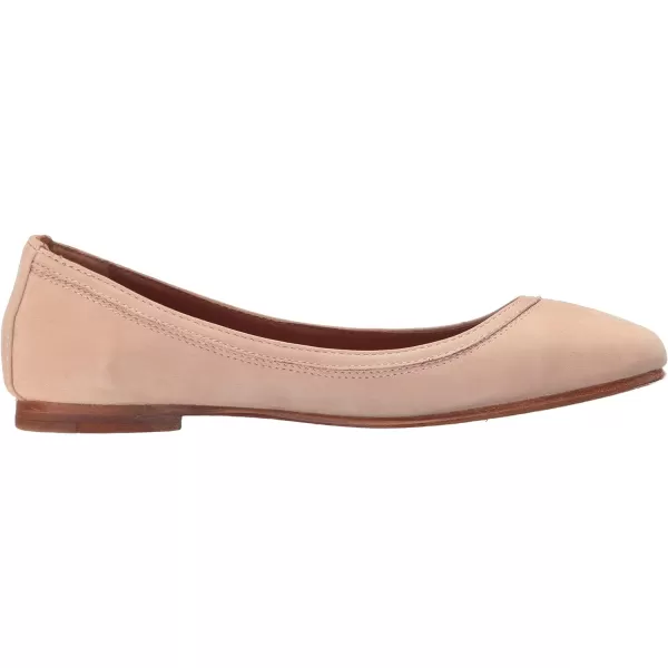 Frye Carson Ballet Flats for Women Featuring Premium Tumbled Leather with Leather Lining and Leather Outsole – 3/8" Heel