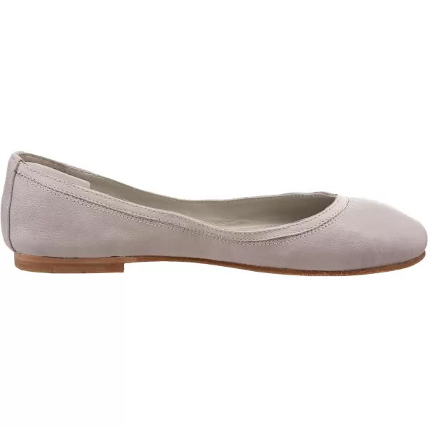 Frye Carson Ballet Flats for Women Featuring Premium Tumbled Leather with Leather Lining and Leather Outsole – 3/8" Heel