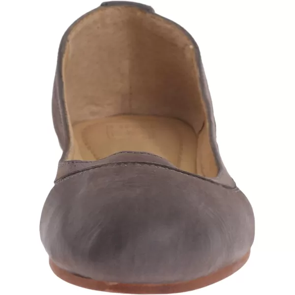 Frye Carson Ballet Flats for Women Featuring Premium Tumbled Leather with Leather Lining and Leather Outsole – 3/8" Heel