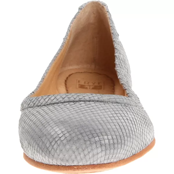 Frye Carson Ballet Flats for Women Featuring Premium Tumbled Leather with Leather Lining and Leather Outsole – 3/8" Heel