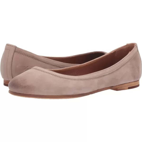 Frye Carson Ballet Flats for Women Featuring Premium Tumbled Leather with Leather Lining and Leather Outsole – 3/8" Heel