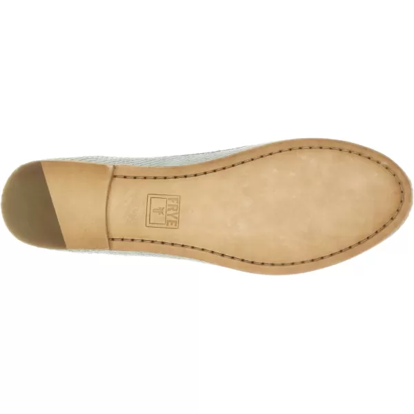 Frye Carson Ballet Flats for Women Featuring Premium Tumbled Leather with Leather Lining and Leather Outsole – 3/8" Heel