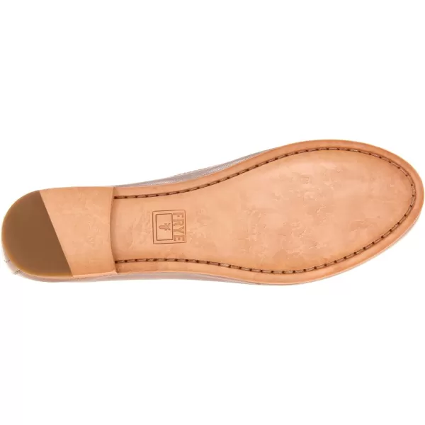 Frye Carson Ballet Flats for Women Featuring Premium Tumbled Leather with Leather Lining and Leather Outsole – 3/8" Heel