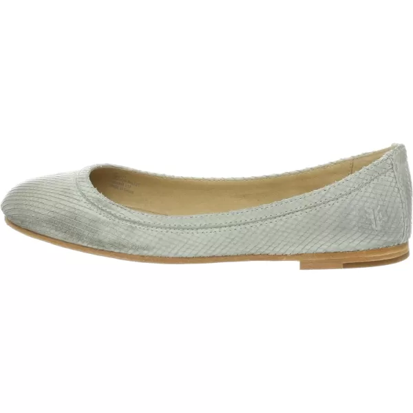 Frye Carson Ballet Flats for Women Featuring Premium Tumbled Leather with Leather Lining and Leather Outsole – 3/8" Heel