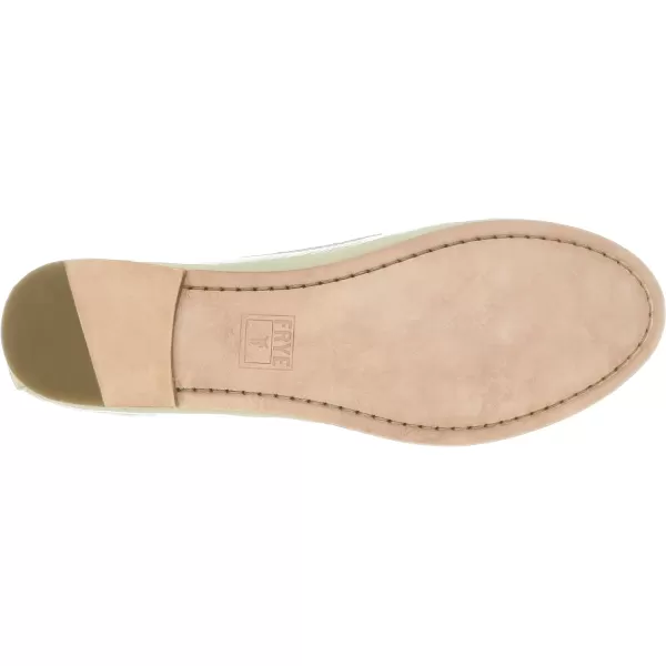 Frye Carson Ballet Flats for Women Featuring Premium Tumbled Leather with Leather Lining and Leather Outsole – 3/8" Heel