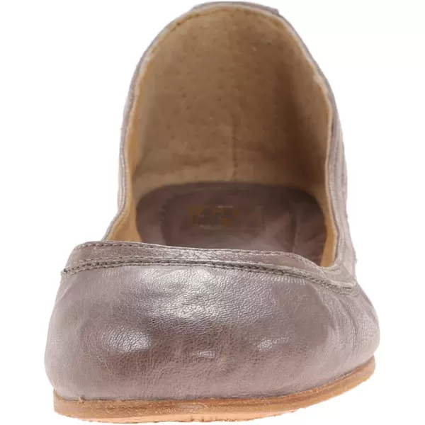 Frye Carson Ballet Flats for Women Featuring Premium Tumbled Leather with Leather Lining and Leather Outsole – 3/8" Heel