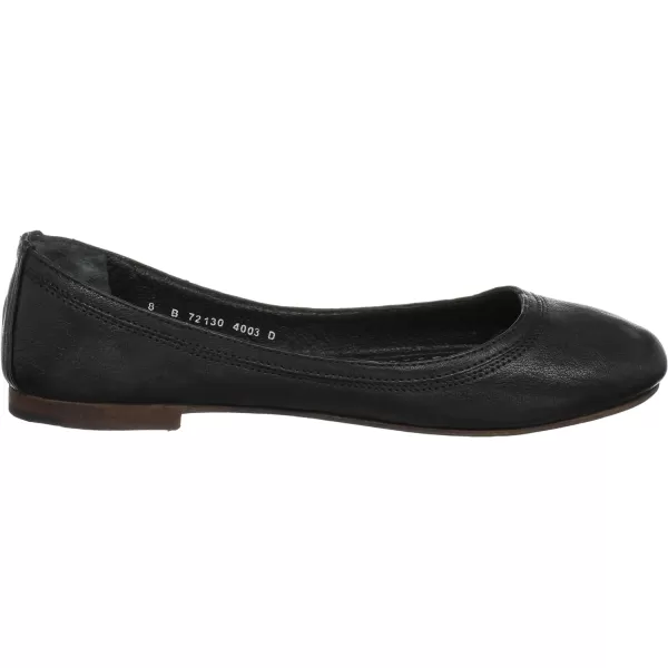 Frye Carson Ballet Flats for Women Featuring Premium Tumbled Leather with Leather Lining and Leather Outsole – 3/8" Heel