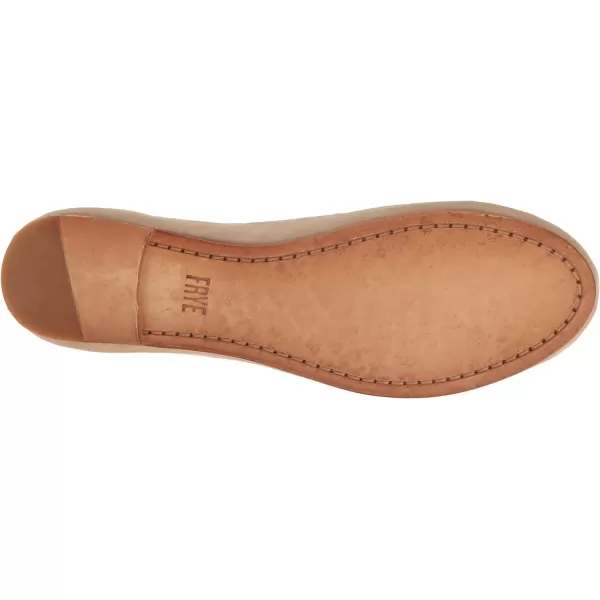 Frye Carson Ballet Flats for Women Featuring Premium Tumbled Leather with Leather Lining and Leather Outsole – 3/8" Heel