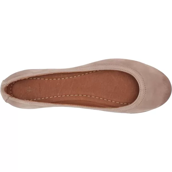 Frye Carson Ballet Flats for Women Featuring Premium Tumbled Leather with Leather Lining and Leather Outsole – 3/8" Heel