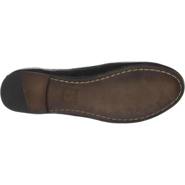 Frye Carson Ballet Flats for Women Featuring Premium Tumbled Leather with Leather Lining and Leather Outsole – 3/8" Heel