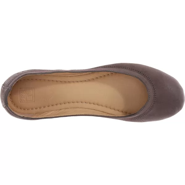 Frye Carson Ballet Flats for Women Featuring Premium Tumbled Leather with Leather Lining and Leather Outsole – 3/8" Heel