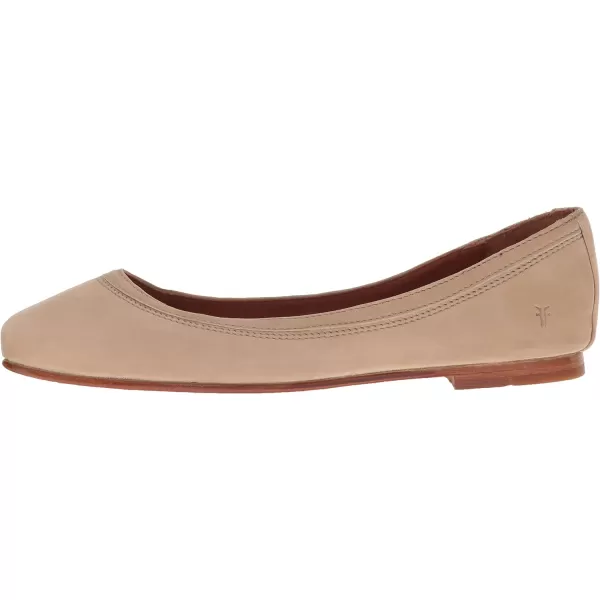 Frye Carson Ballet Flats for Women Featuring Premium Tumbled Leather with Leather Lining and Leather Outsole – 3/8" Heel