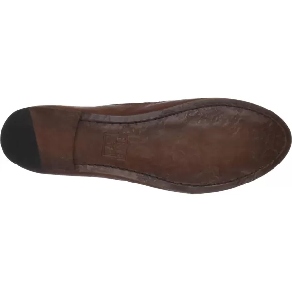 Frye Carson Ballet Flats for Women Featuring Premium Tumbled Leather with Leather Lining and Leather Outsole – 3/8" Heel