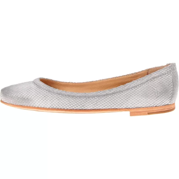 Frye Carson Ballet Flats for Women Featuring Premium Tumbled Leather with Leather Lining and Leather Outsole – 3/8" Heel