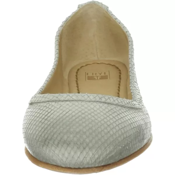 Frye Carson Ballet Flats for Women Featuring Premium Tumbled Leather with Leather Lining and Leather Outsole – 3/8" Heel