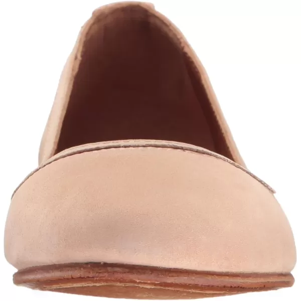 Frye Carson Ballet Flats for Women Featuring Premium Tumbled Leather with Leather Lining and Leather Outsole – 3/8" Heel