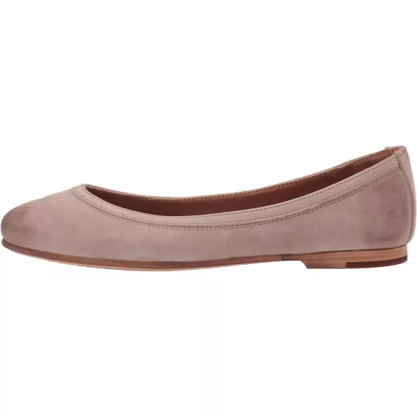 Frye Carson Ballet Flats for Women Featuring Premium Tumbled Leather with Leather Lining and Leather Outsole – 3/8" Heel