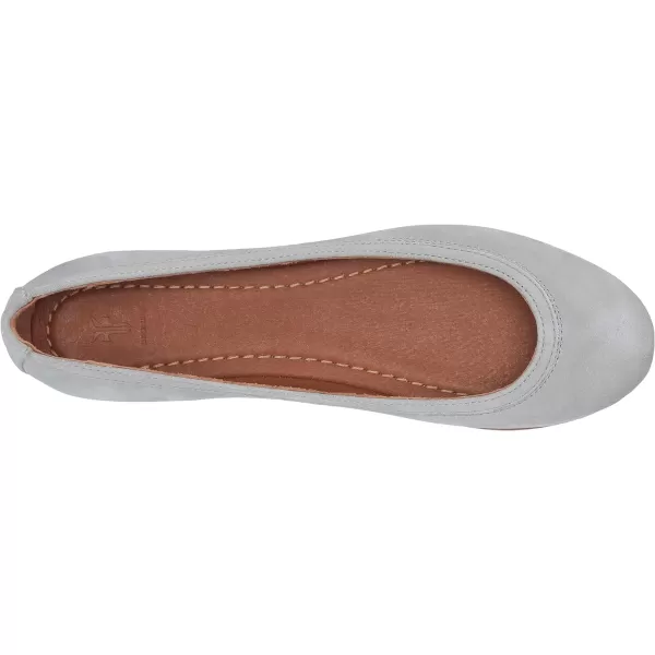 Frye Carson Ballet Flats for Women Featuring Premium Tumbled Leather with Leather Lining and Leather Outsole – 3/8" Heel