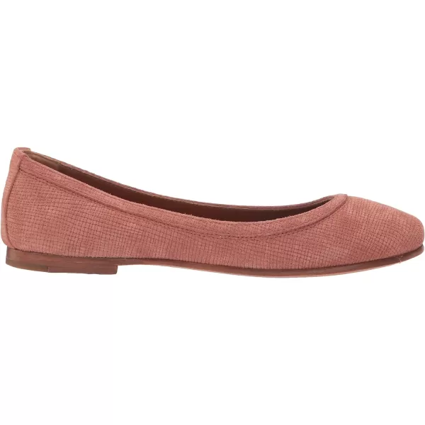 Frye Carson Ballet Flats for Women Featuring Premium Tumbled Leather with Leather Lining and Leather Outsole – 3/8" Heel