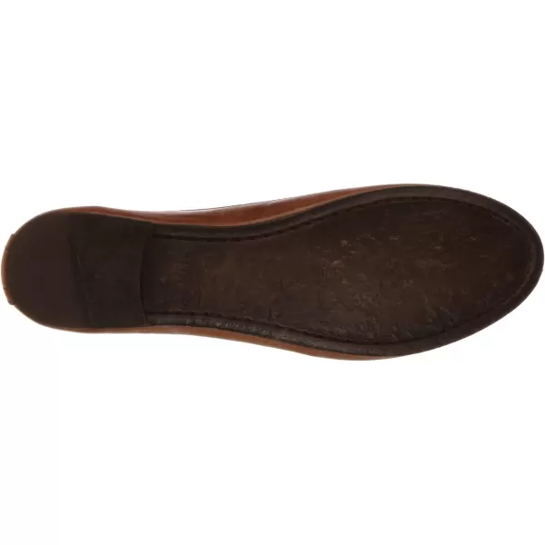 Frye Carson Ballet Flats for Women Featuring Premium Tumbled Leather with Leather Lining and Leather Outsole – 3/8" Heel