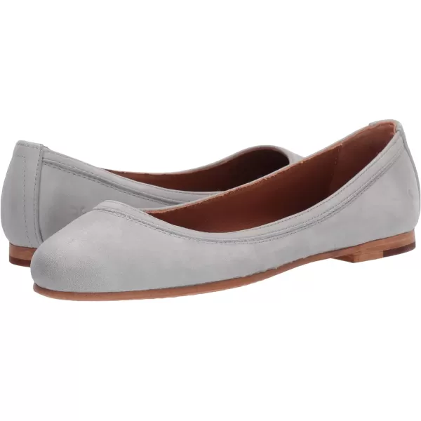 Frye Carson Ballet Flats for Women Featuring Premium Tumbled Leather with Leather Lining and Leather Outsole – 3/8" Heel