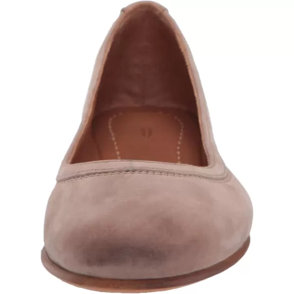 Frye Carson Ballet Flats for Women Featuring Premium Tumbled Leather with Leather Lining and Leather Outsole – 3/8" Heel