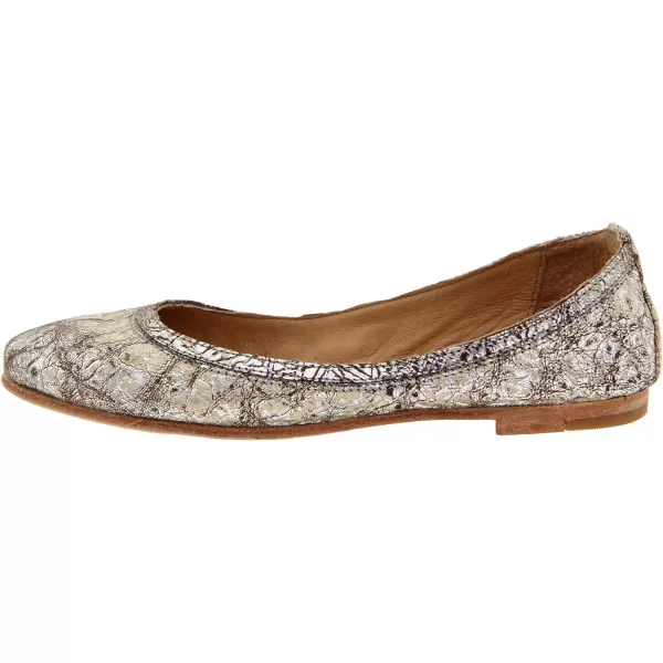 Frye Carson Ballet Flats for Women Featuring Premium Tumbled Leather with Leather Lining and Leather Outsole – 3/8" Heel