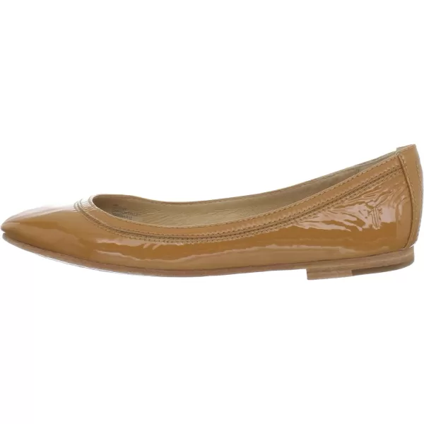 Frye Carson Ballet Flats for Women Featuring Premium Tumbled Leather with Leather Lining and Leather Outsole – 3/8" Heel