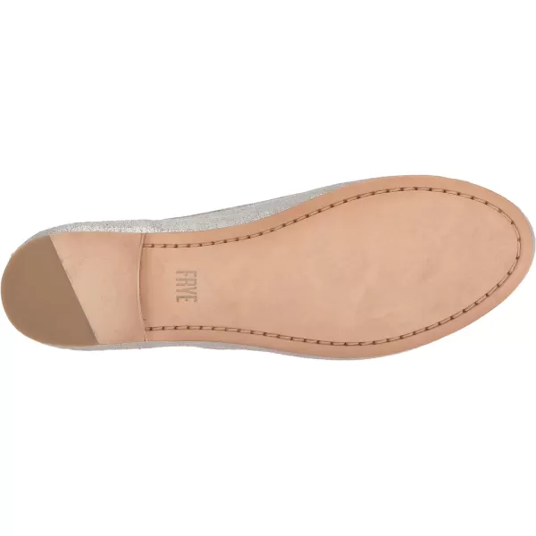 Frye Carson Ballet Flats for Women Featuring Premium Tumbled Leather with Leather Lining and Leather Outsole – 3/8" Heel