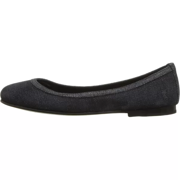 Frye Carson Ballet Flats for Women Featuring Premium Tumbled Leather with Leather Lining and Leather Outsole – 3/8" Heel