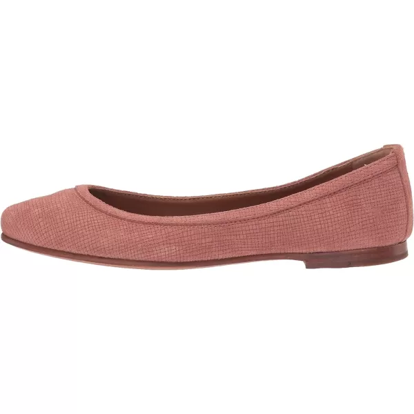 Frye Carson Ballet Flats for Women Featuring Premium Tumbled Leather with Leather Lining and Leather Outsole – 3/8" Heel