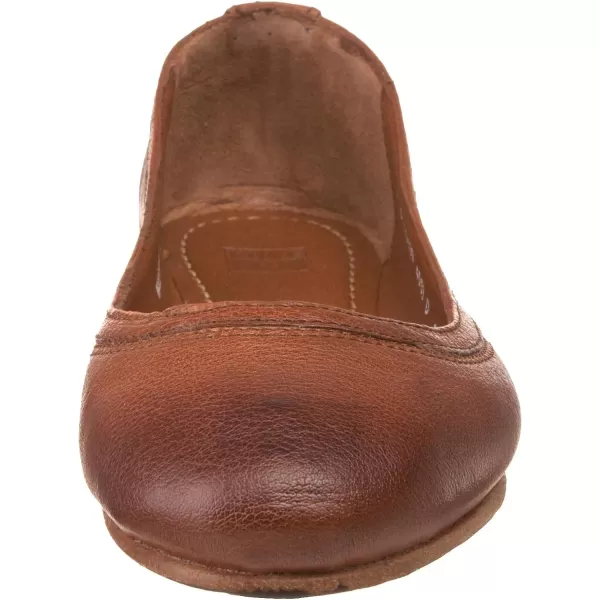 Frye Carson Ballet Flats for Women Featuring Premium Tumbled Leather with Leather Lining and Leather Outsole – 3/8" Heel