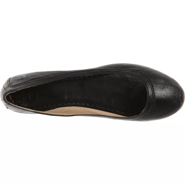 Frye Carson Ballet Flats for Women Featuring Premium Tumbled Leather with Leather Lining and Leather Outsole – 3/8" Heel